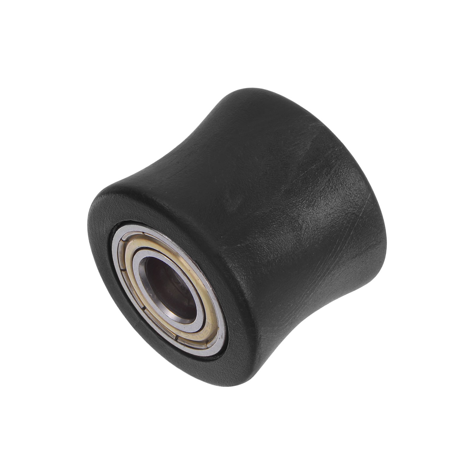 Chain Roller Pulley Tensioner 10mm Concave Type Guide Wheel Slider Black