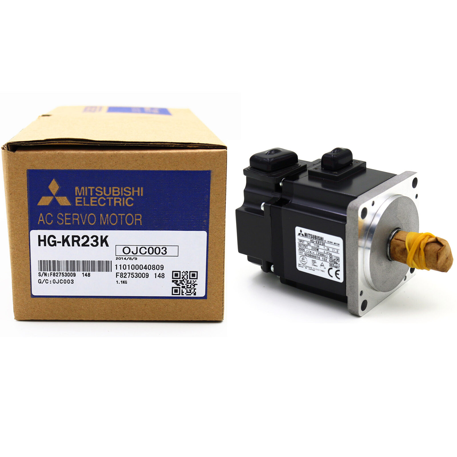 1PCS NEW IN BOX Mitsubishi AC Servo Motor HG-KR23K