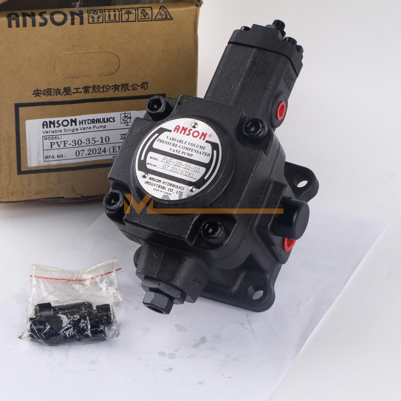 ONE New ANSON PVF-30-35-10 Variable Volume Pressure-Compensated Vane Pump