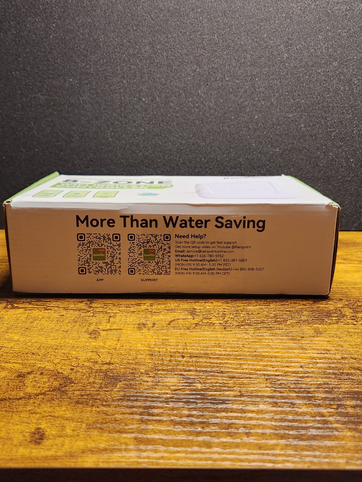 RainPoint 8 Zone WiFi Irrigation Controller TTC819WRF New Open Box
