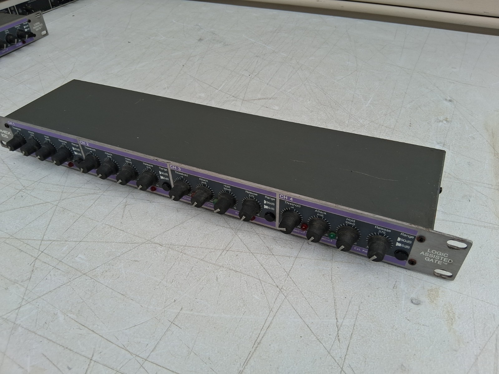Aphex 105 4-Channel Logic Assisted Gate No Power Supply