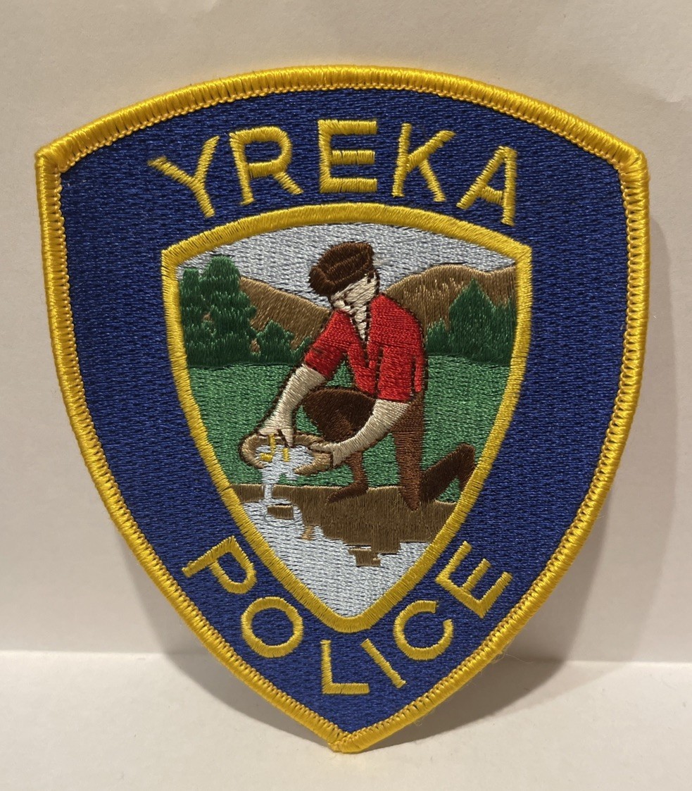 NEW Yreka California Police Fabric Shoulder Patch