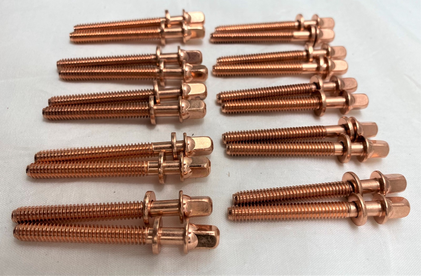 20 Copper Colored 1.75" (47mm) Tension Rods