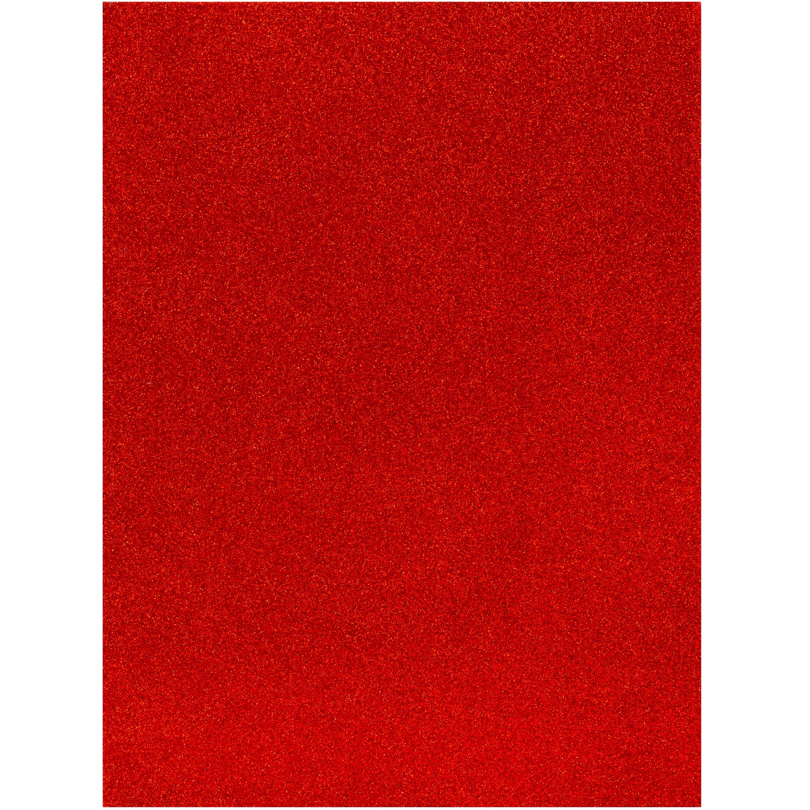 CousinDIY Glitter Foam Sheet 9"X12" 2mm-Red
