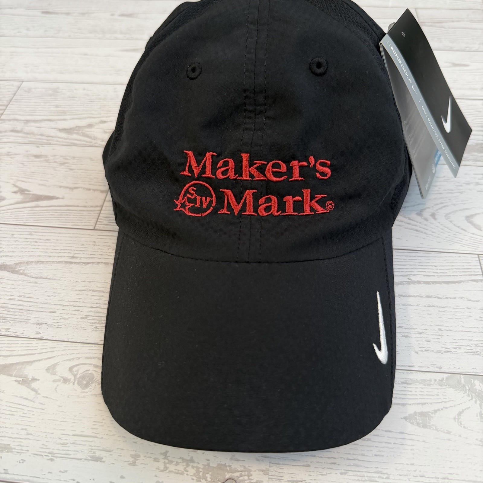NWT, Nike Golf, Makers Mark Burbon Embroidered Hat