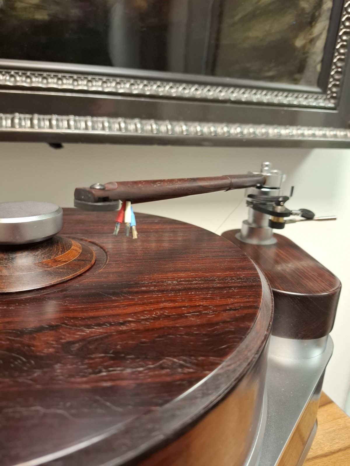 Teres Certus 450 Direct Drive Turntable Cocobolo 200 Pounds