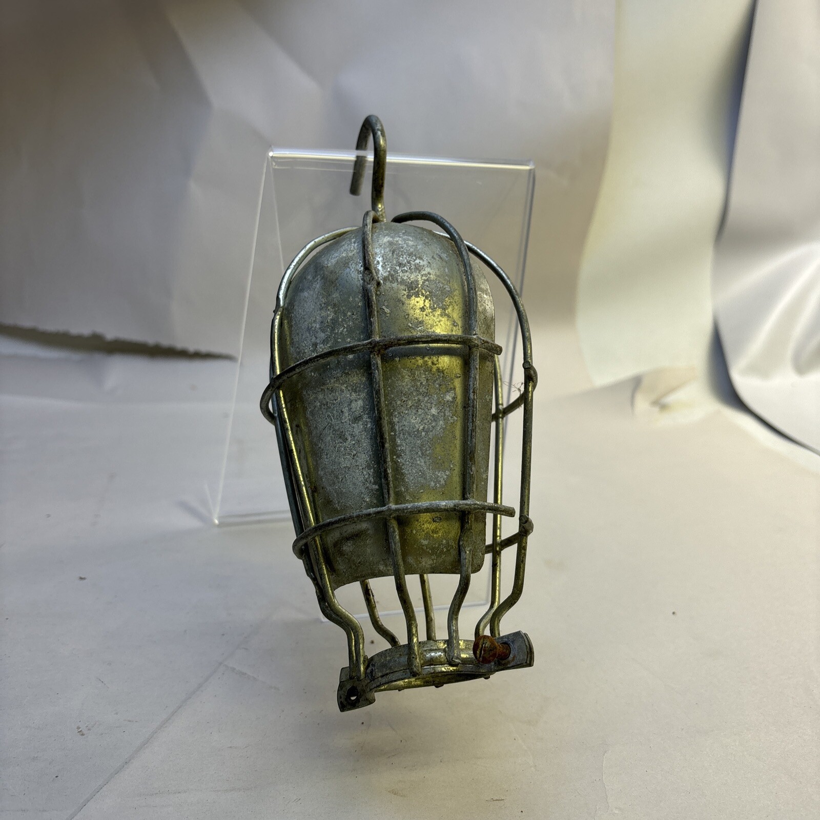 Vintage Work Light Cage