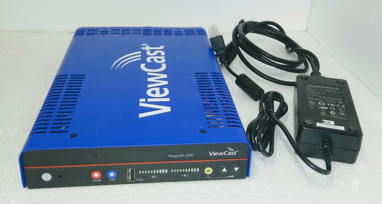 Niagara 2200 ViewCast Video Audio Media Encoder Streaming Appliance 96-01277