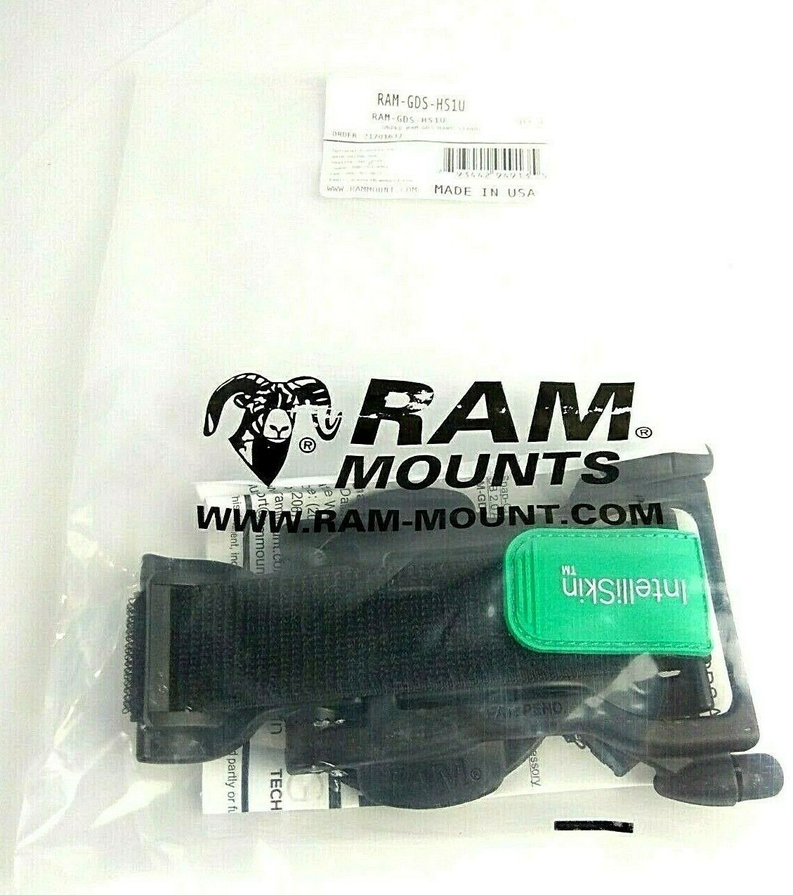 5 RAM-GDS-HS1U Intelliskin RAM Mounts HandStand™ Tablet Hand Strap