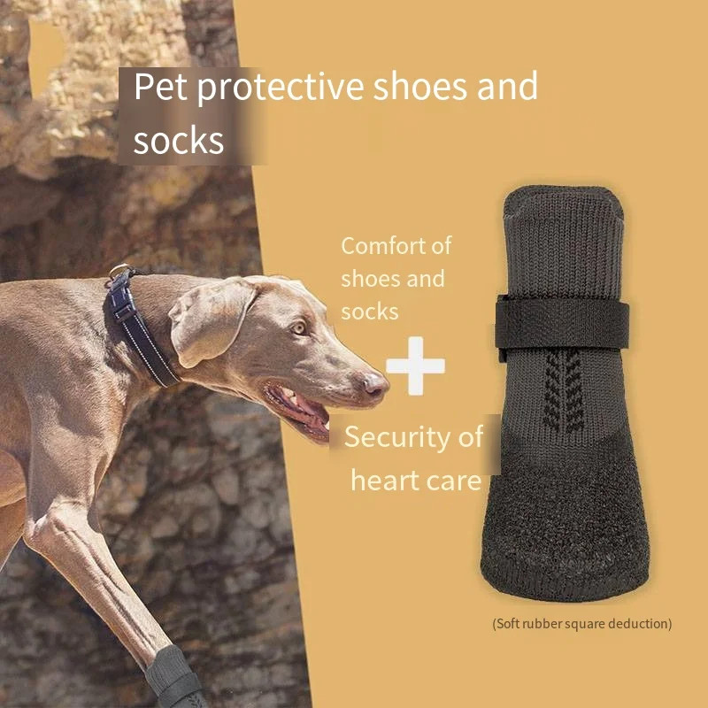 Pet Supplies, Dog Shoes, Dog Paw Protection, Antifreeze Snow Boots, Winter Dog S
