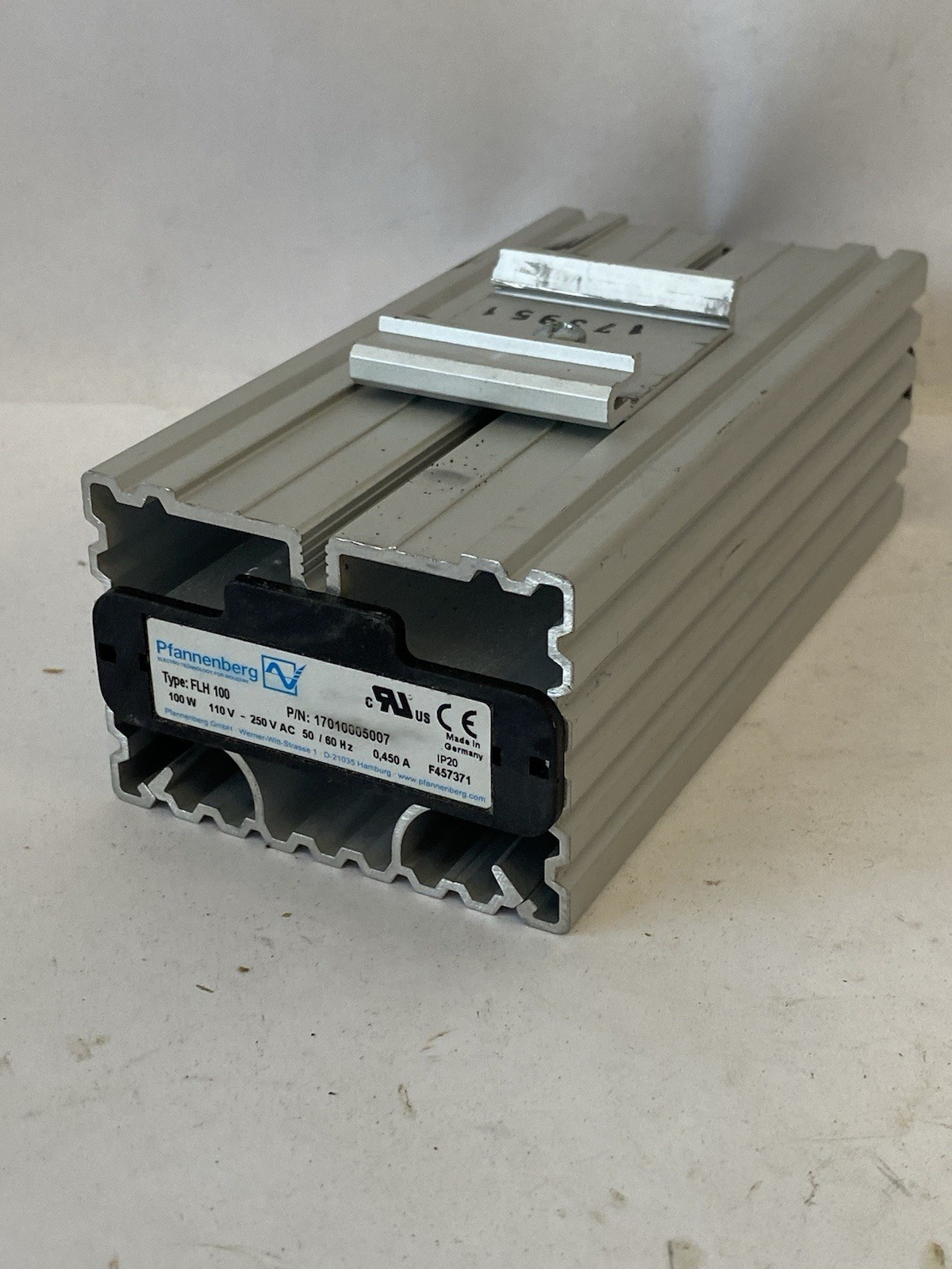 Pfannenberg FLH 100 Radiant Heater 110-250V 100W
