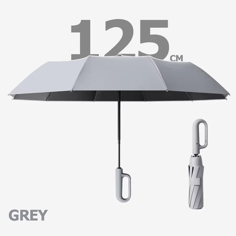Automatic Folding Parasol Waterproof Double Enhanced Version Windproof