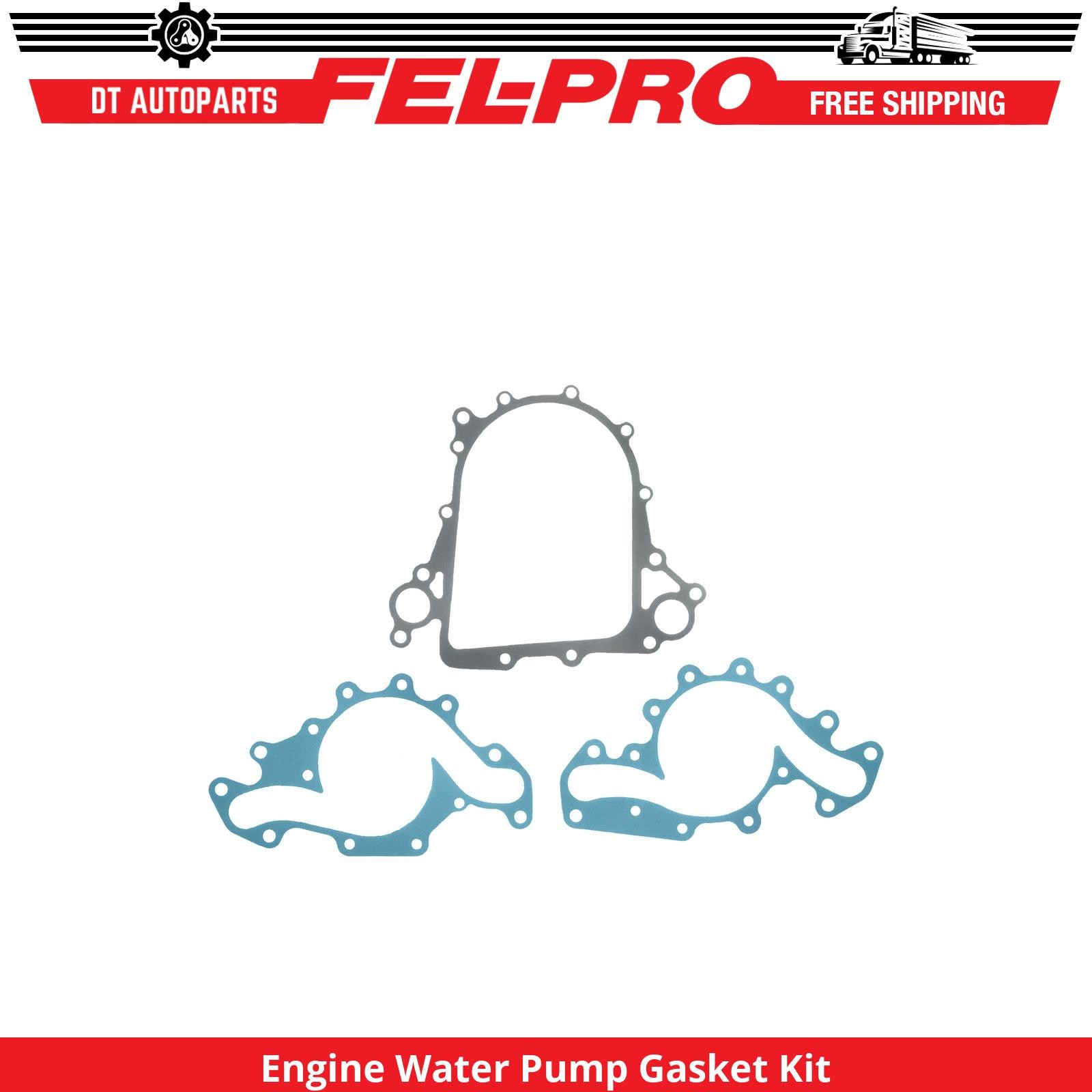 For 1982-1986 Chevrolet C20 Suburban 6.2L Engine Water Pump Gasket Kit Fel-Pro