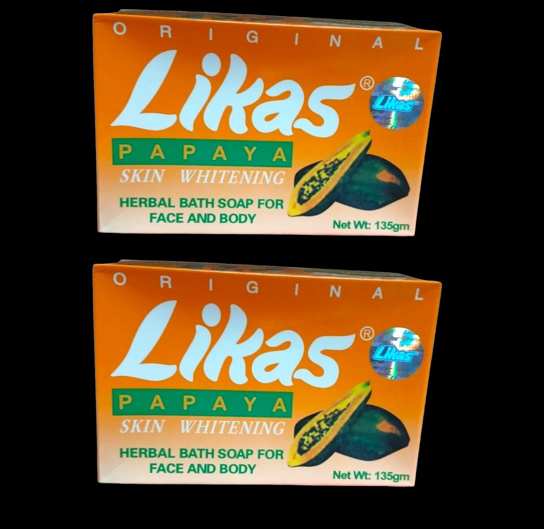 Guaranteed Original Likas Papaya Soaps by Likas (6 Packs)