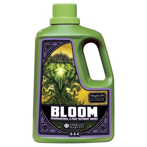 Emerald Harvest 723890 Bloom Gallon/3.8 Liter (4/Cs) fertilizers, 3.8 L, Natural