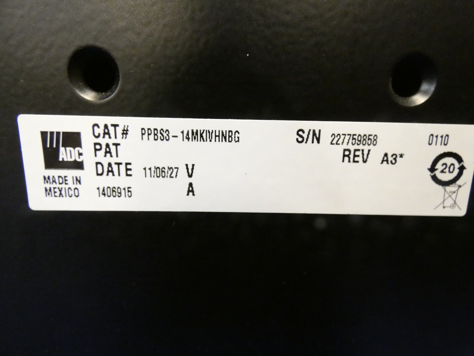 ADC PPBS3-14MKIVHNBG 2x48 Bantam Audio Patchbay Half Normalled