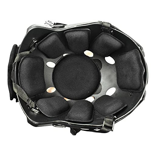 Universal Airsoft Motorcycle Helmet Foam Pads Padding Medium, Black