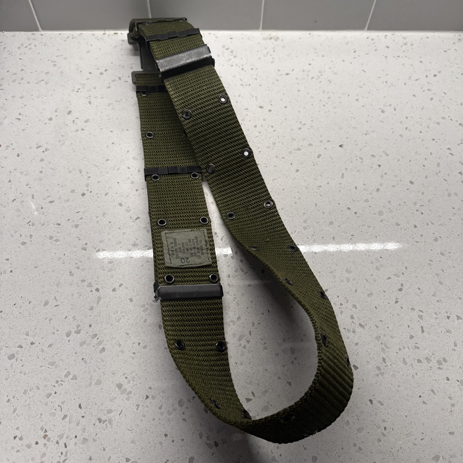 Arkansas Lighthouse for Blind 8465-01-120-0674 Large Military Belt Nylon LC-2