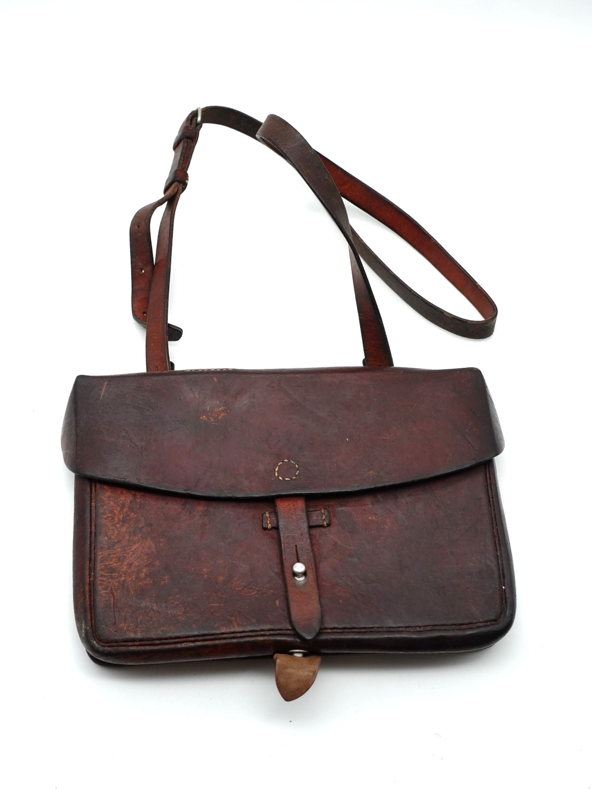 Swiss Army Leather Shoulder Bag – Urban Crossbody Satchel Everyday Carry 1965