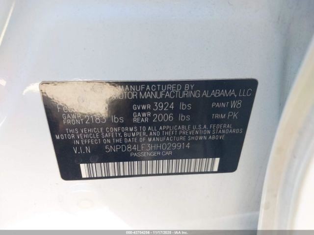 ELANTRA 2017 Glove Box 4923858