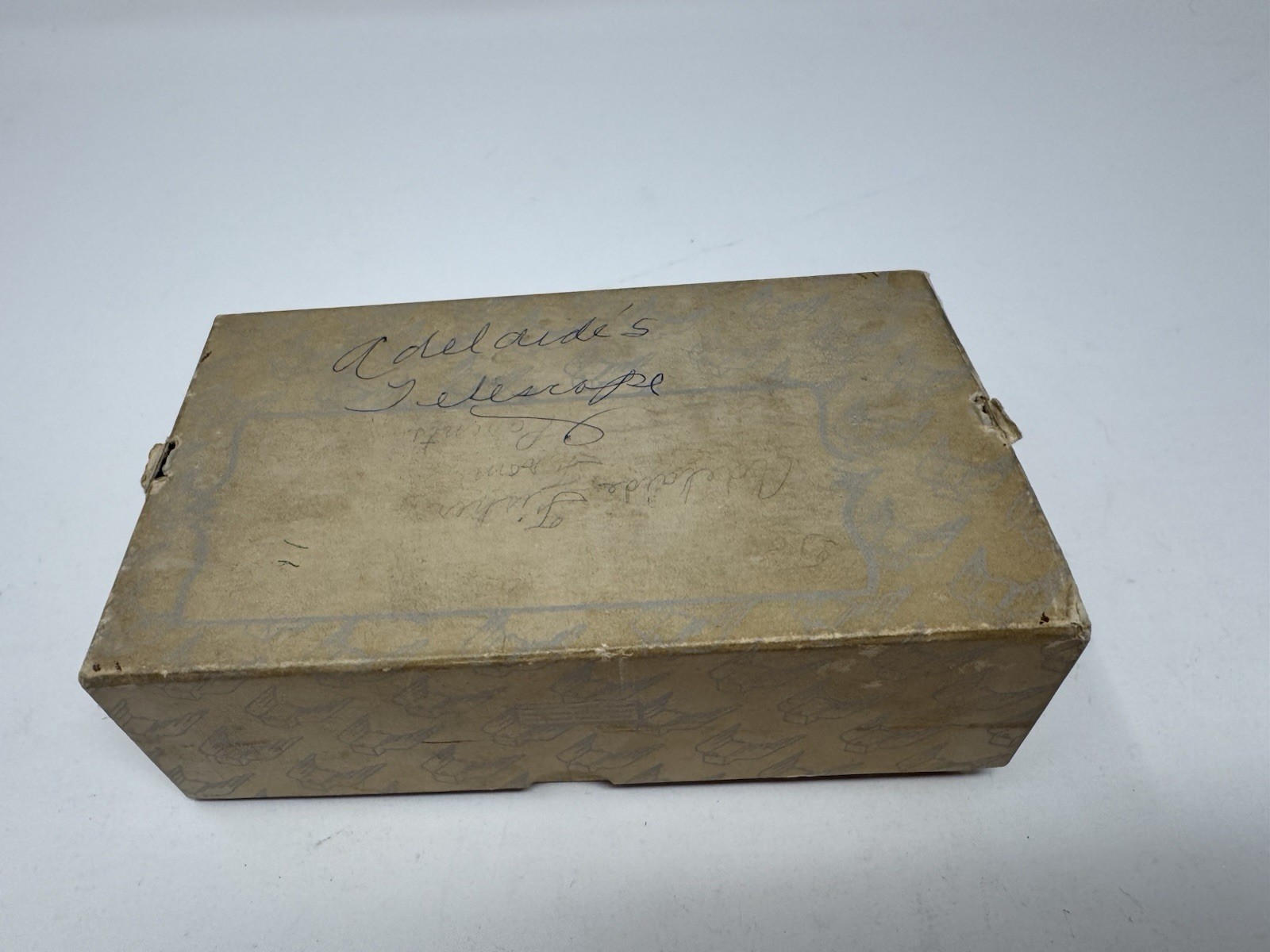 Vintage Student Mini Microscope Reflector W/ Slides And Box