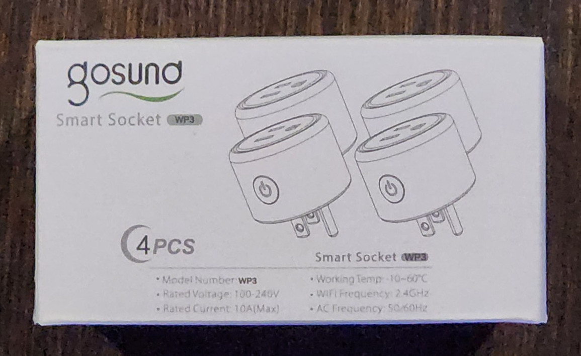 New Gosund 4 Pack WiFi Smart Plug Mini Smart Socket Compatible w/Alexa Google