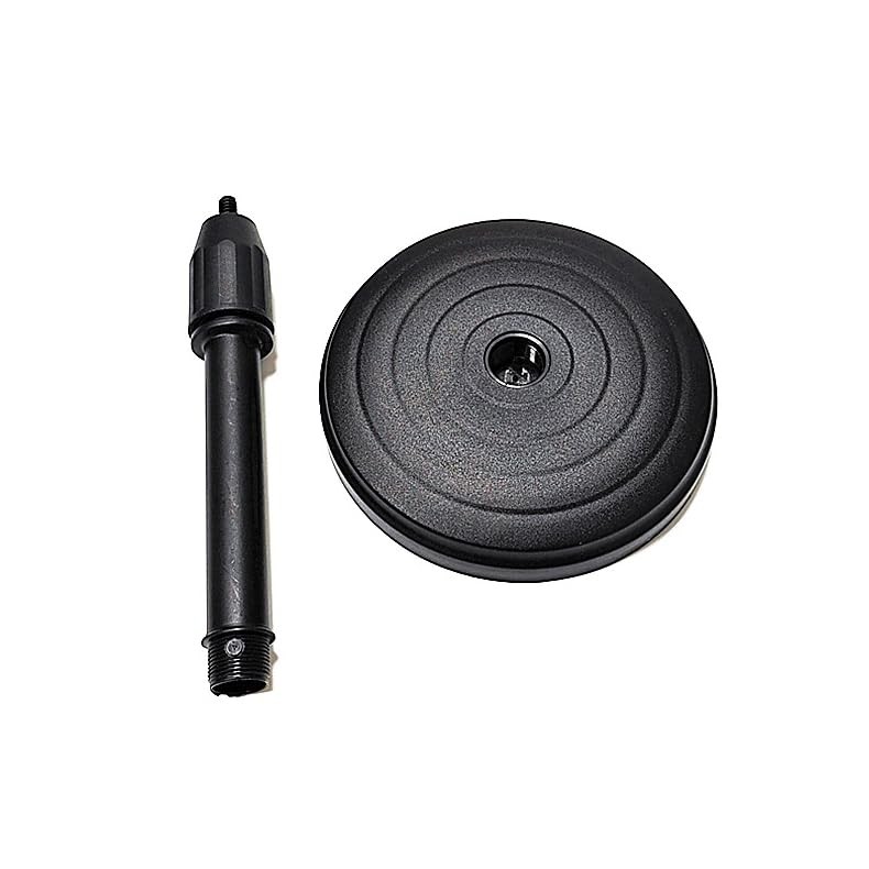 Desktop Microphone Stand Replacement Weighted Metal Adjustable Table Mic Stan...
