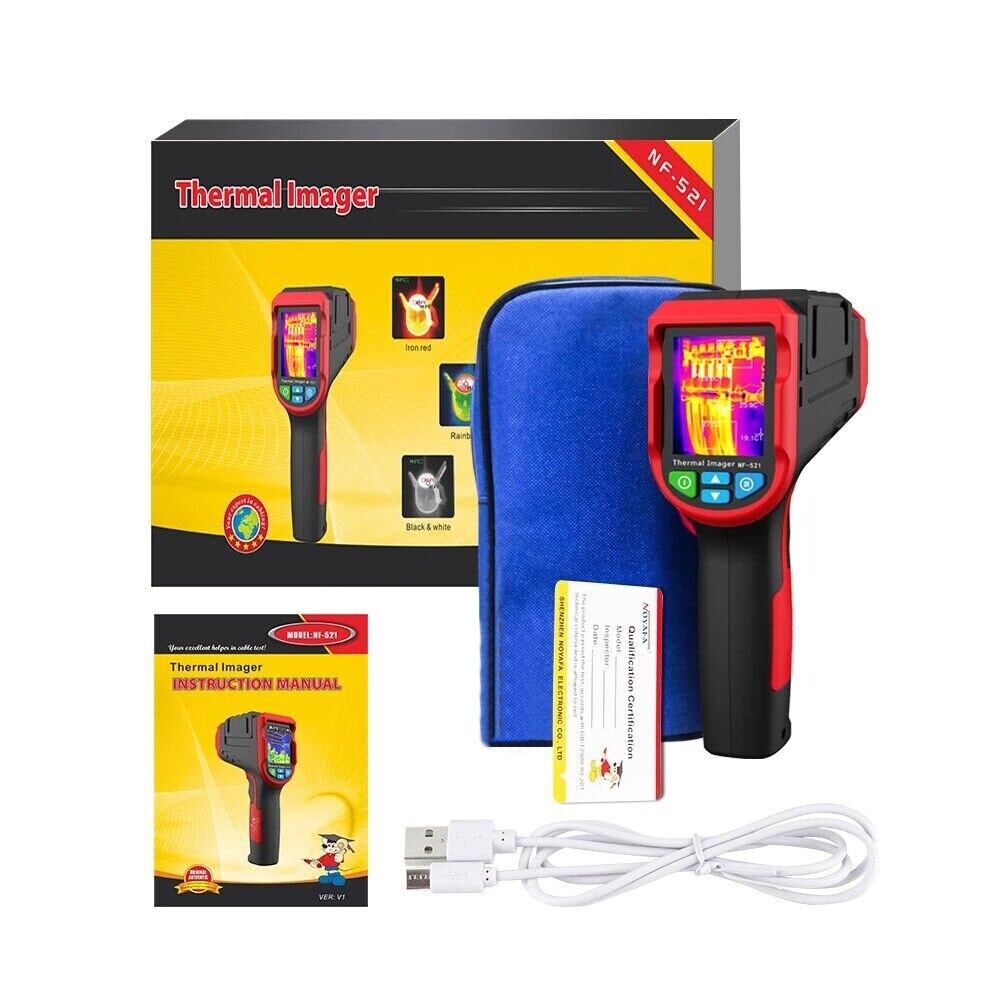 Hot Infrared Thermal Imager Camera Temperature Detector -10 to 400C PC Software
