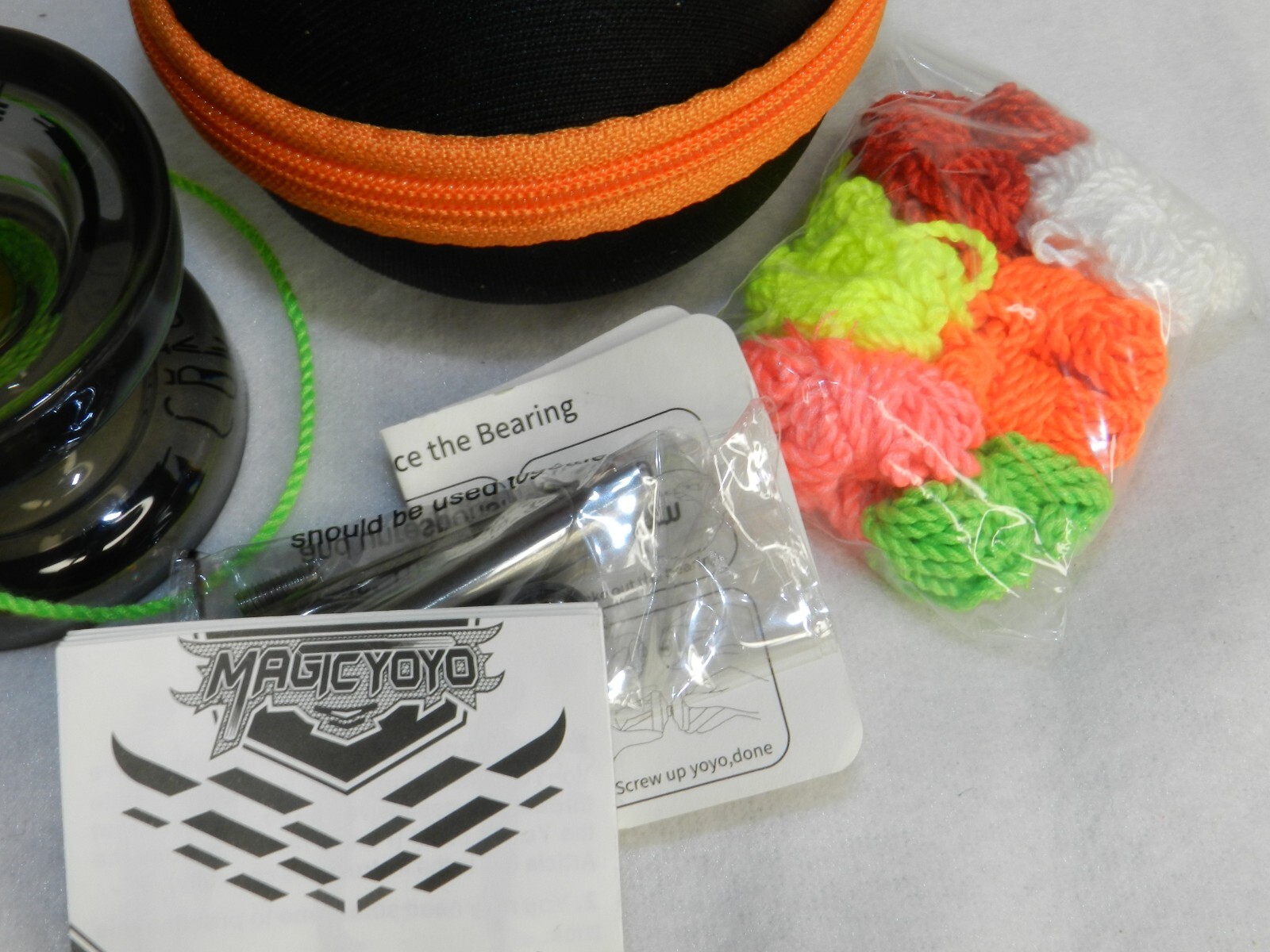 Magic Yoyo Crystal with Case and Multicolored Strings