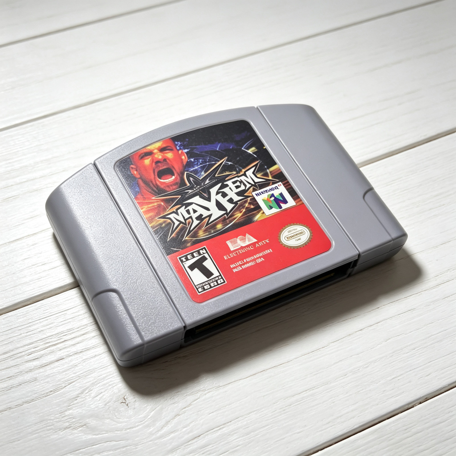 WCW Mayhem Video Games For Nintendo N64 US Version USA Shipping