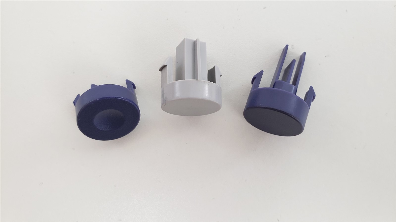 OEM Replacement Nintendo Gamecube - Power, Reset, Open Button Set Indigo (3Pcs.)