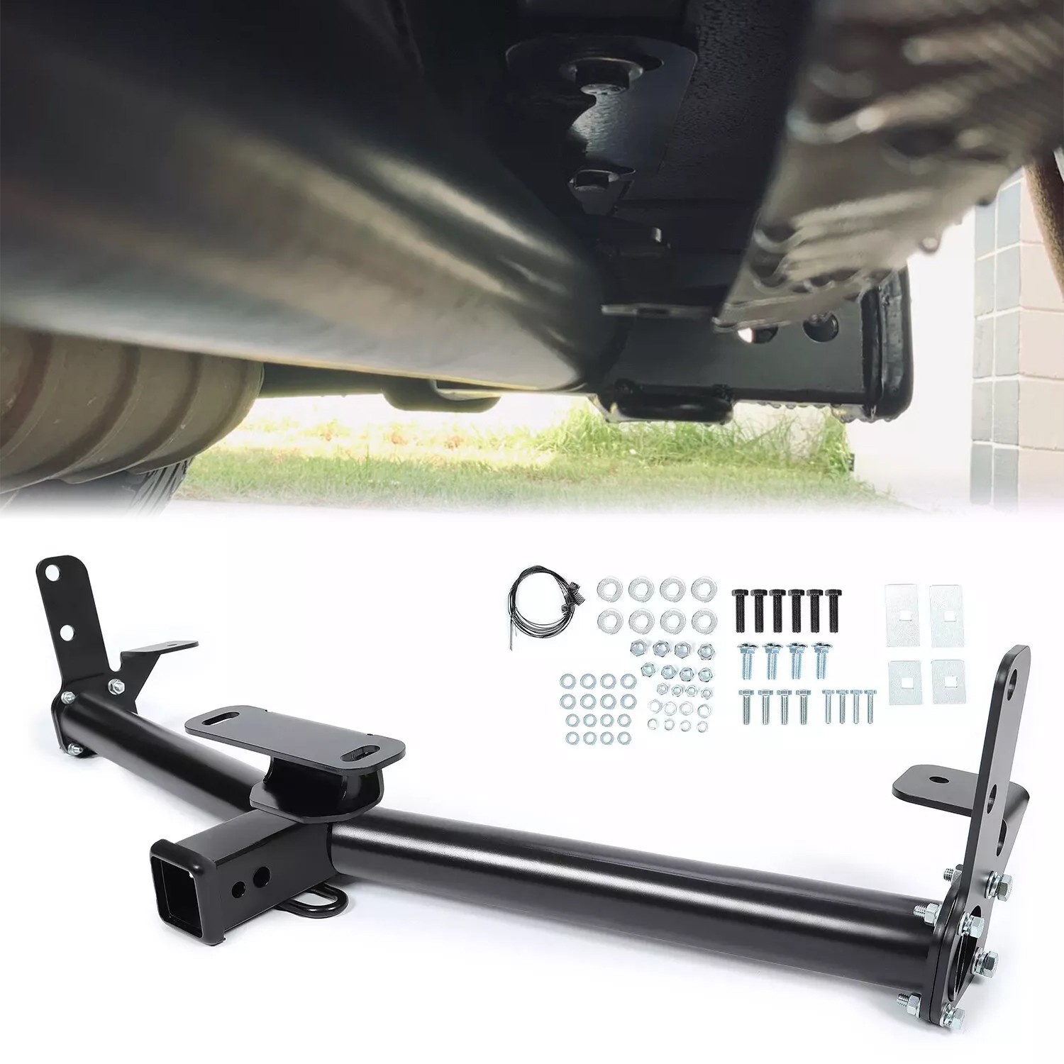 Class 3 Trailer Hitch Receiver 2" For Chevy Equinox 05-17 For GMC Terrain 10-17