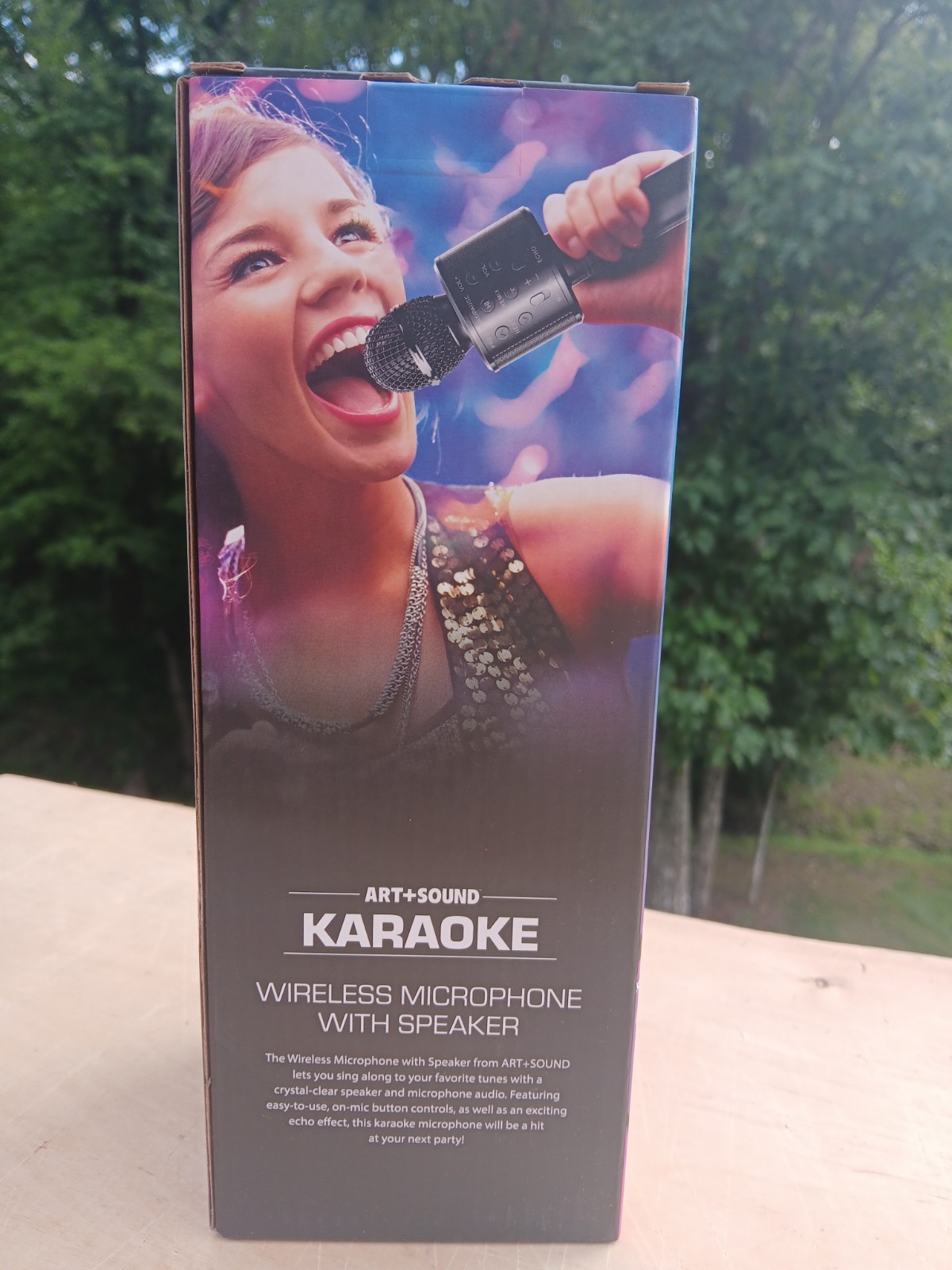 Karaoke Bluetooth Microphone And Wireless Speaker | Art+Sound