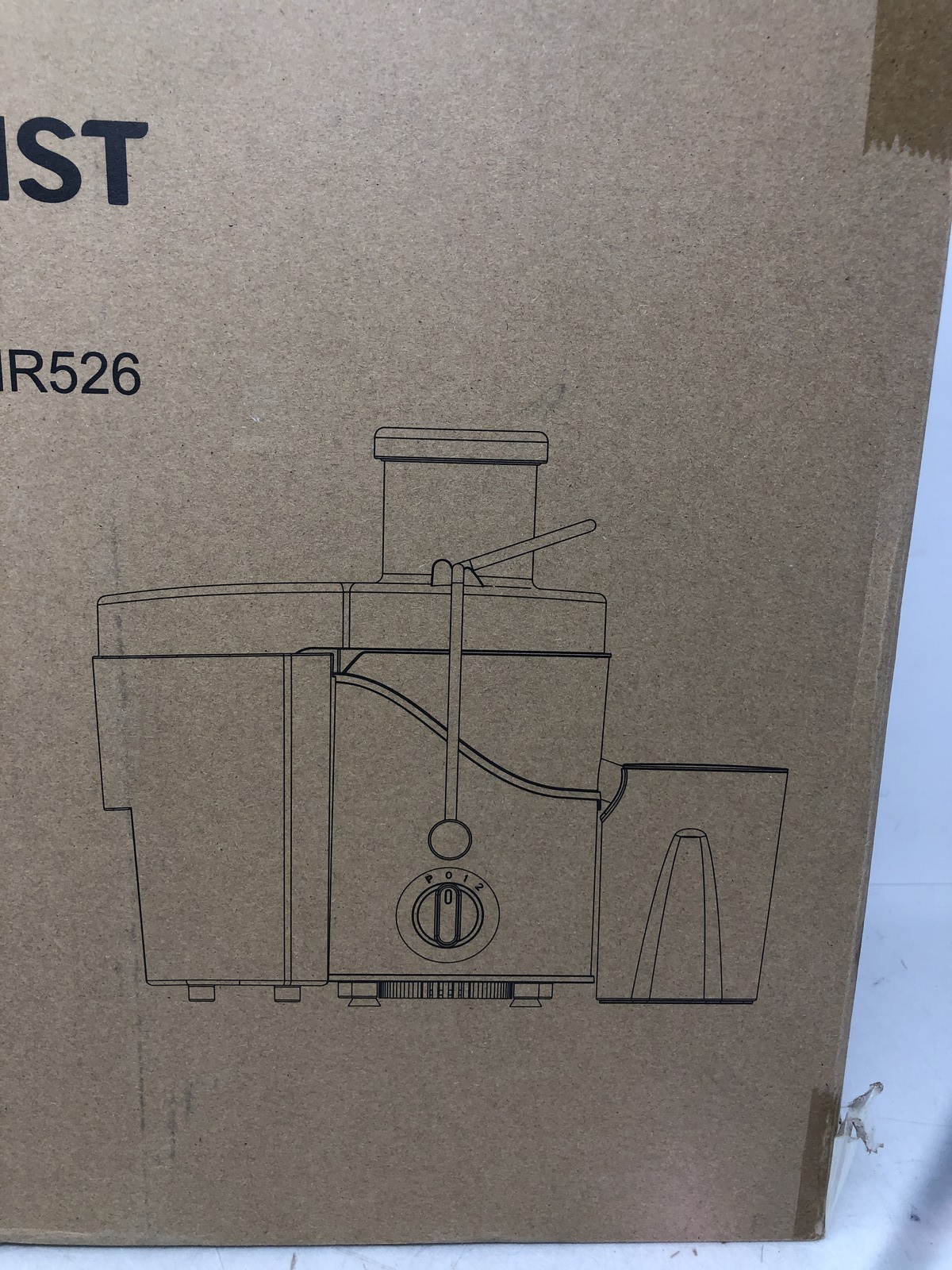 Juilist Juicer Model:AMR526 Black For Vegetable And Fruit