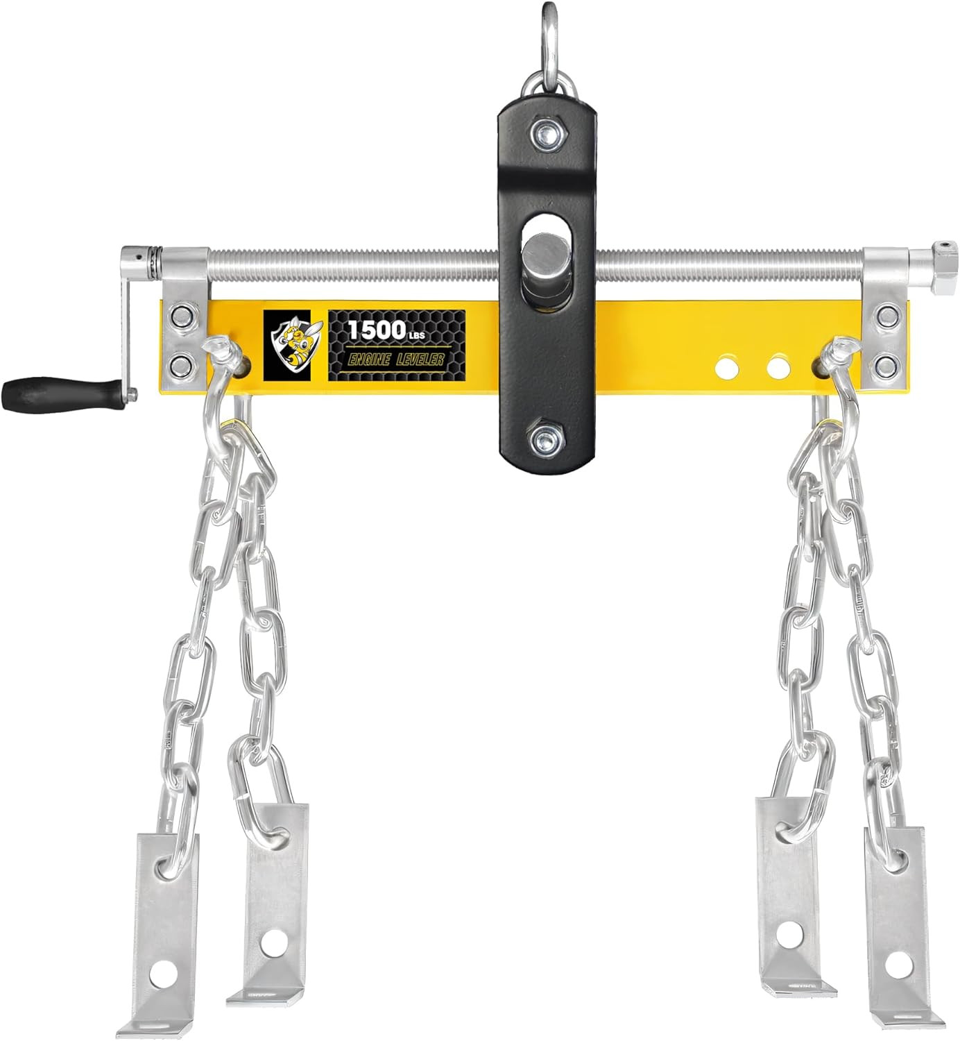1500Lbs Steel Engine Hoist Leveler with Ball Bearings