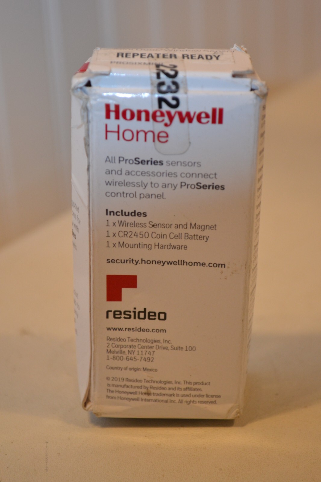 Honeywell Home PROSIXMINI ProSeries Wireless Mini Door / Window Sensor