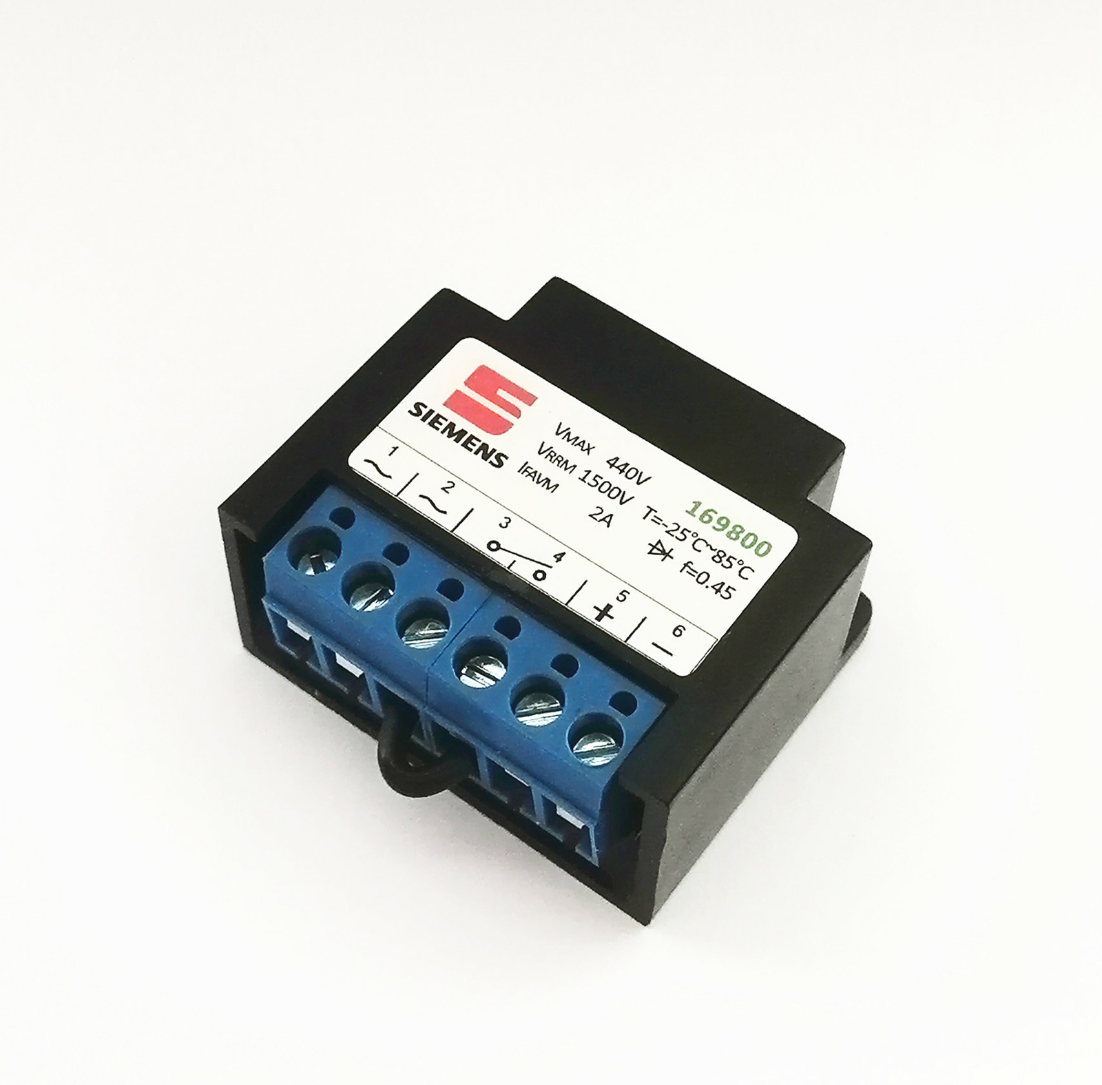 Replace SIEMENS 169800 2A rectifier module rectifier VMAX 440V VRRM 1500V