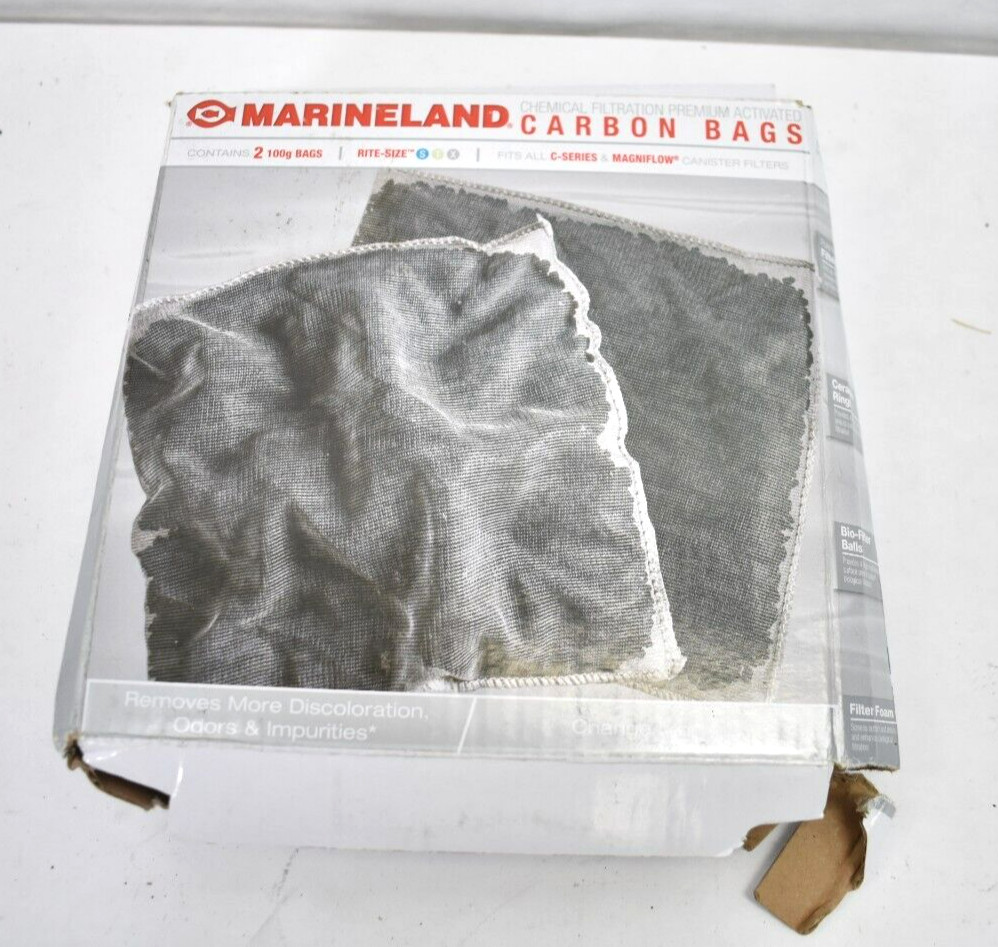 Marineland Chemical Filtration Premium Activated Carbon Bags C-Series Canister