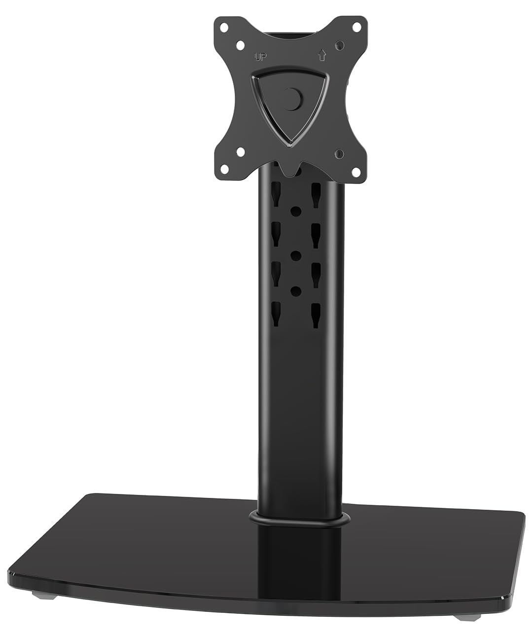 Single Monitor Stand Fits Max 32 Inch Screen, Free Standing Desk Mount Swivel