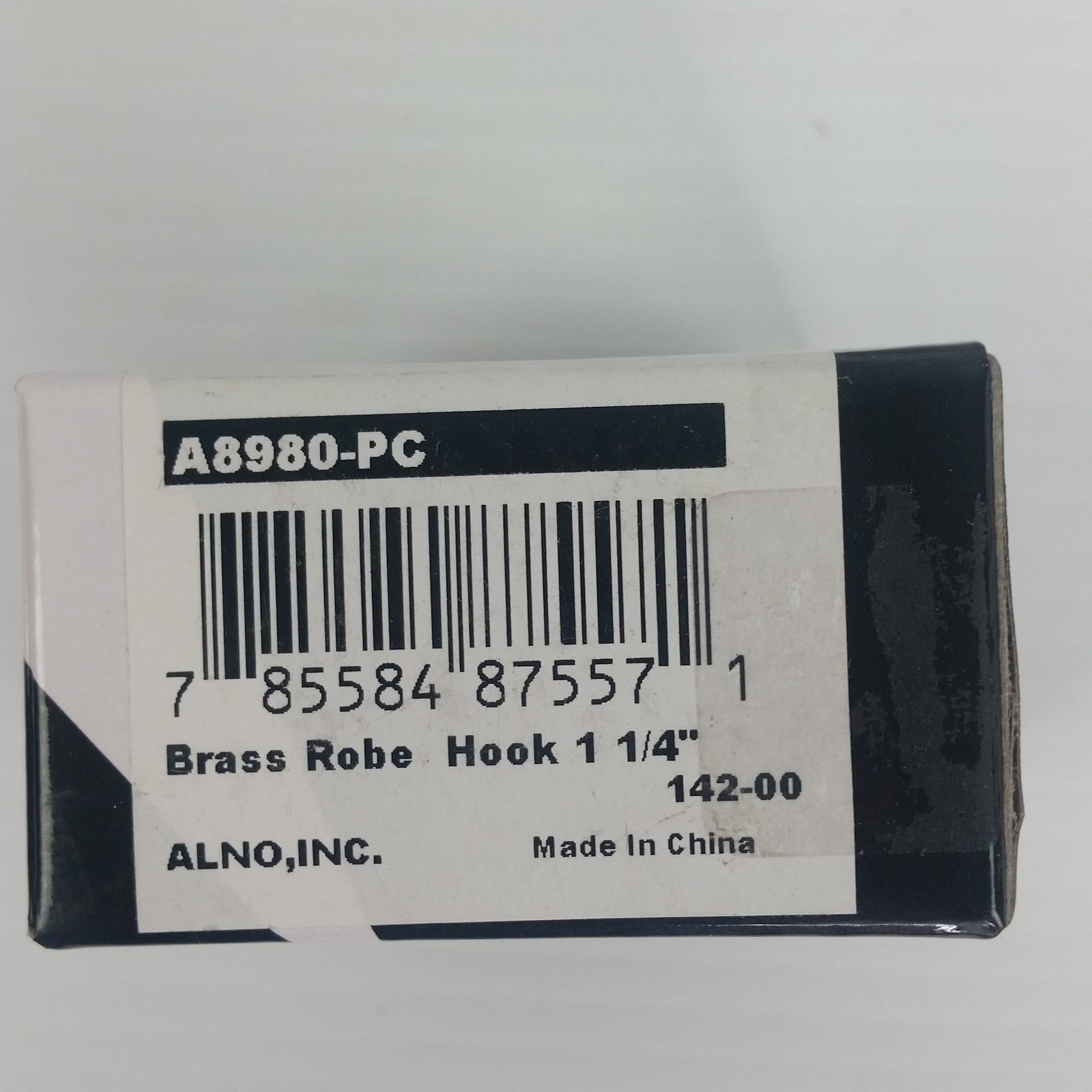 Alno A8980-PC Euro Bath 1.25" Robe Hook Polished Chrome 1 1/4"