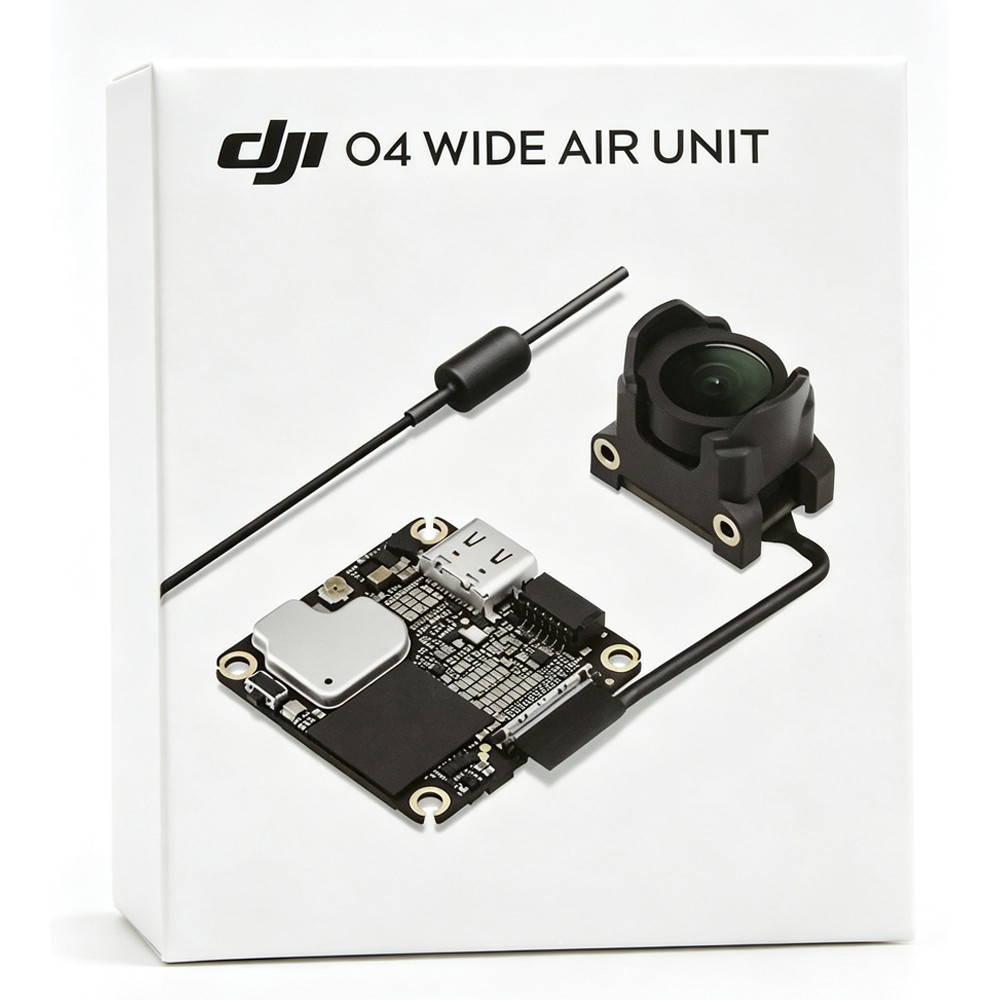 DJI O4 Wide Air Unit (2026 Version)–159° FOV 4K FPV Camera+O4 VTx for Micro Quad