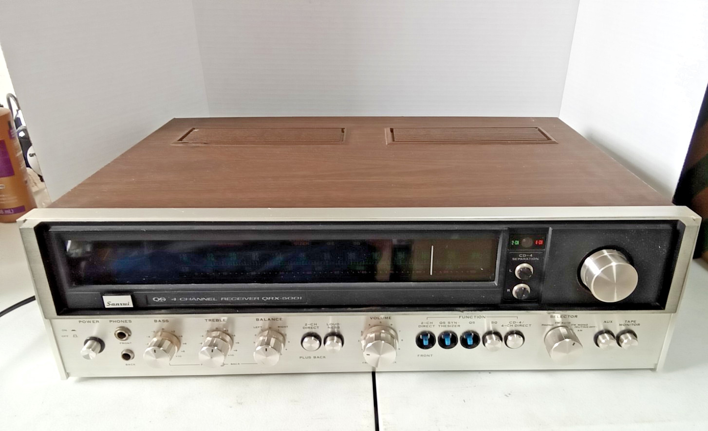 Sansui QRX-5001 4-Channel Quadraphonic Stereo Receiver - Working! TESTED!!!