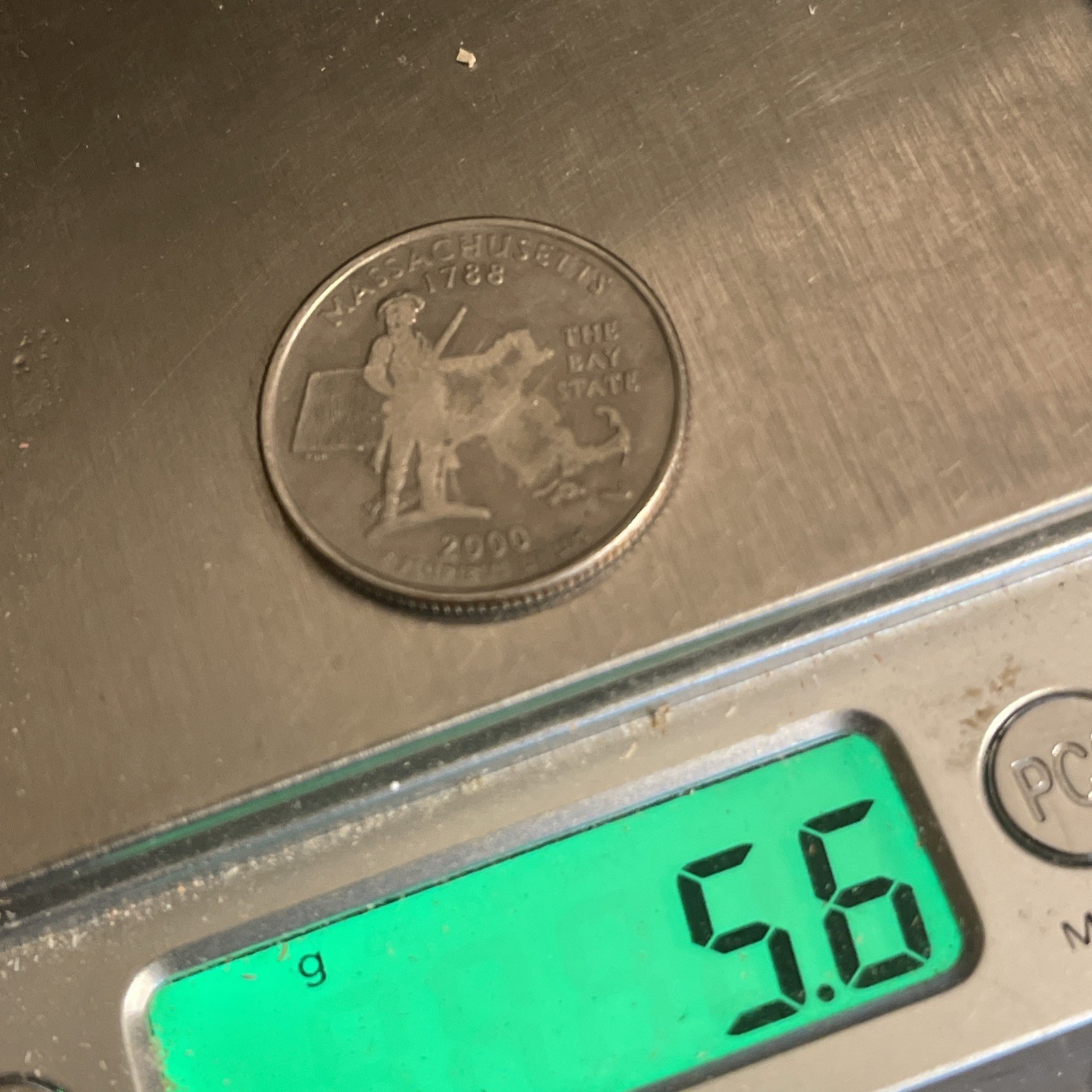 Missing 2000 Massachusetts State Quarter Grease Strike Error🔥 MISSING MINUTEMAN