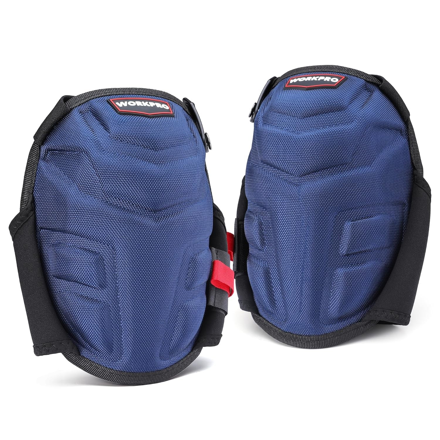 WORKPRO Knee Pads for Work, Construction Pads, Safety Kneepads with Blue