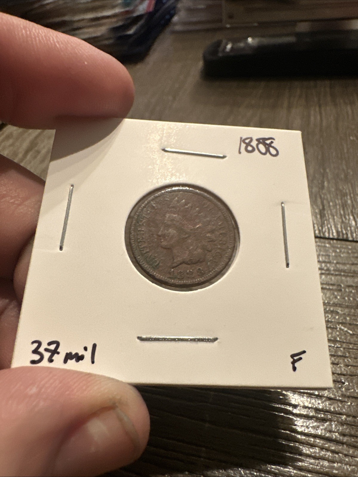 1888 Indian Head Cent F Nice Coin