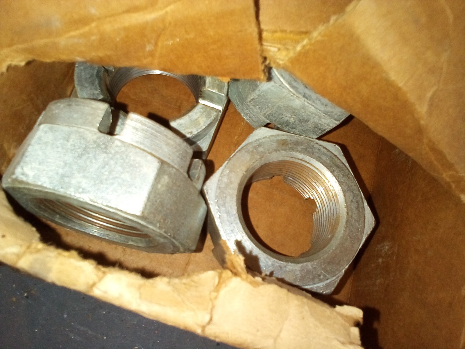 New PAI ANU-9208 Steering Arm Nut for Mack 21AX123 Pack of 4