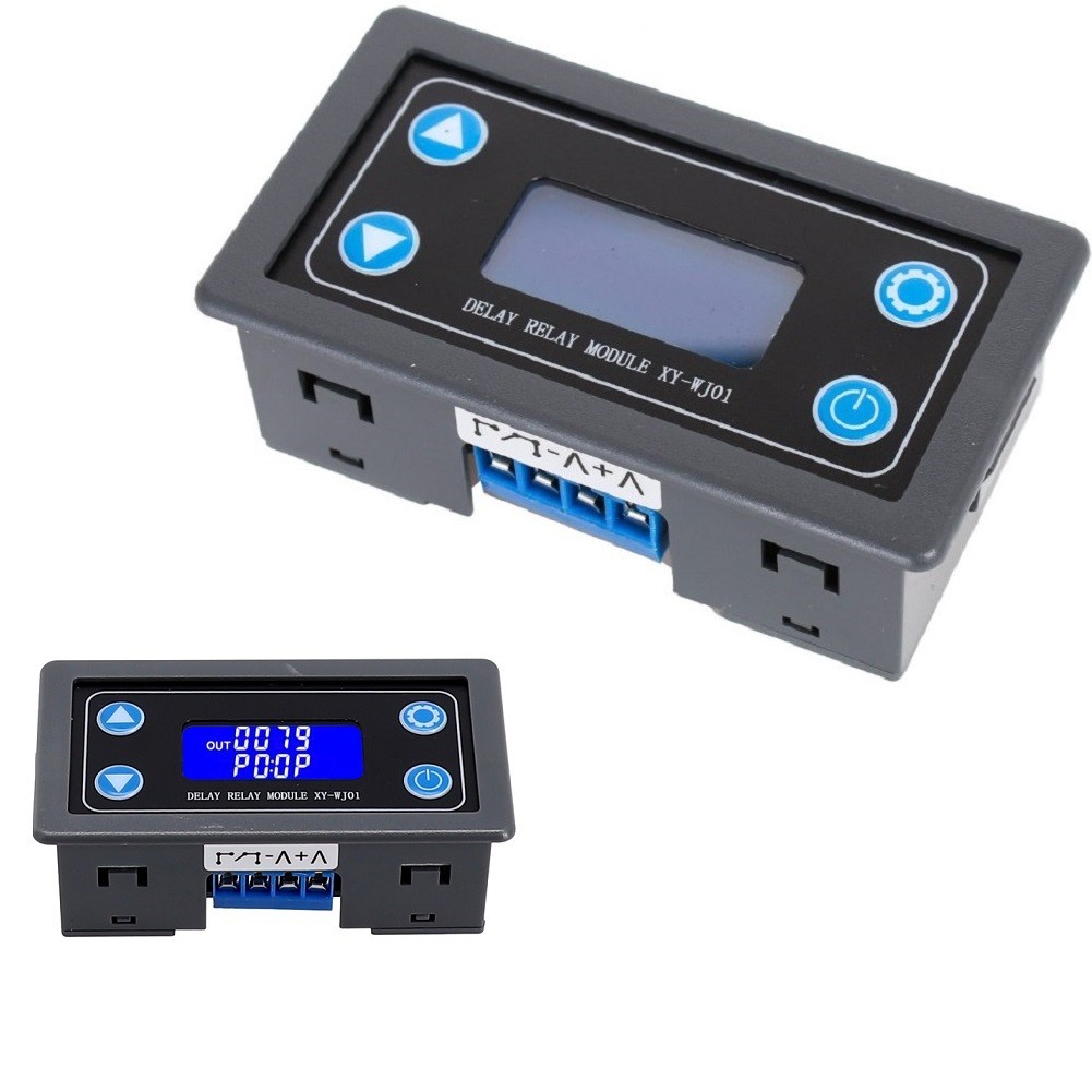 LCD Display Timer Switch for relay Dual Display DC 12V Controller Board