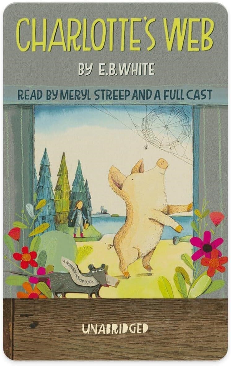 Yoto Charlotte’s Web By E.B. White- Audio Cards Kids Age 8+ New