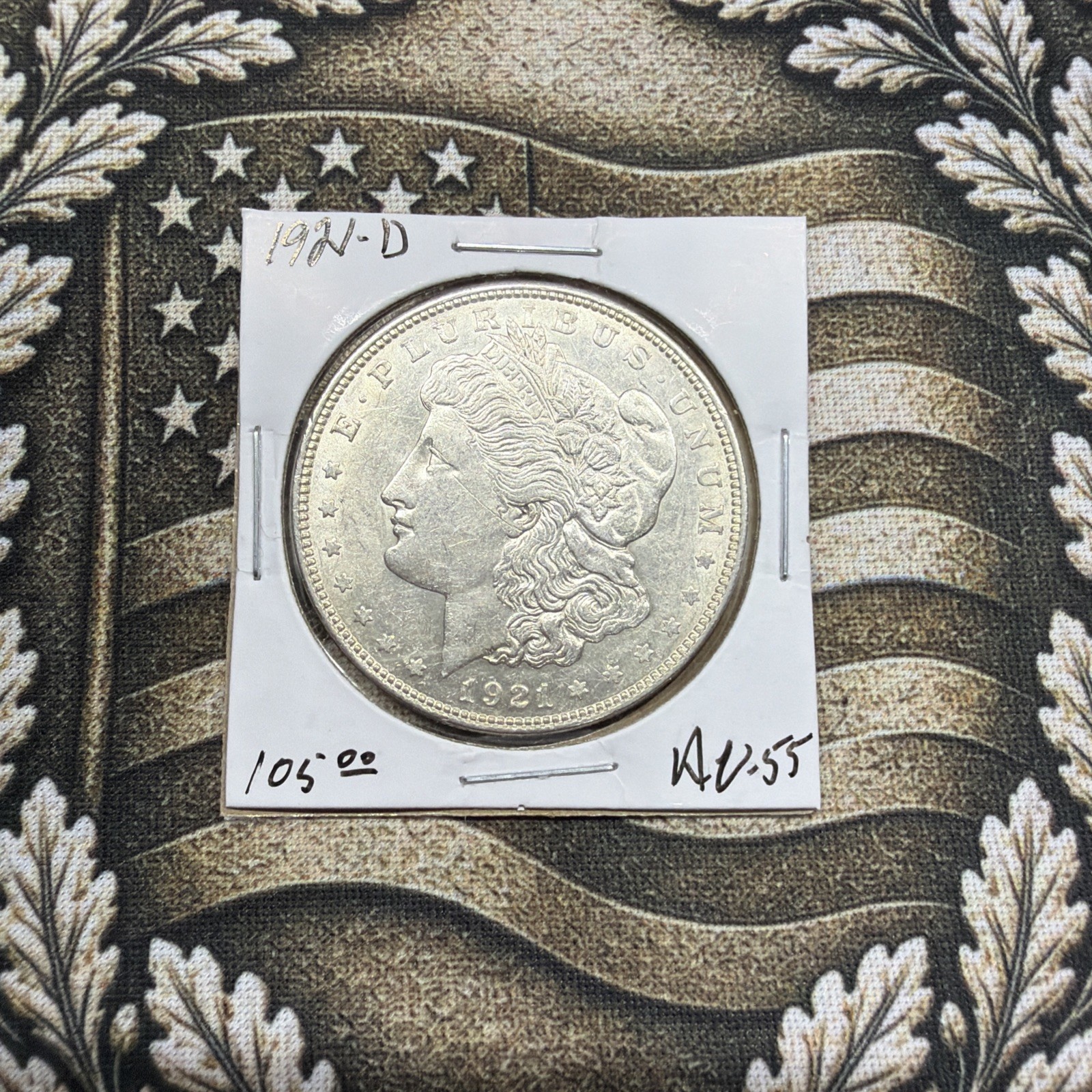 1921 D Morgan Silver Dollar