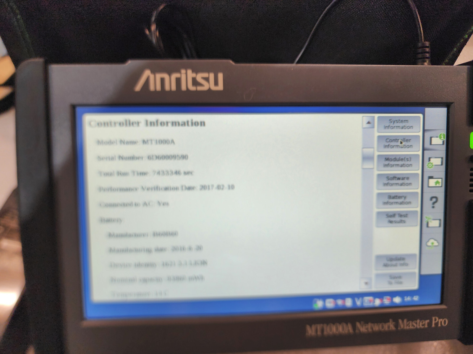 Anritsu MT1000A Network Master PRO OTDR Nice!
